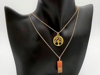 Golden tree Necklace