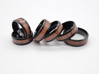 Wooden Steel Ring