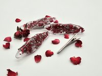 Real Flower Hair Clips