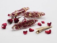 Real Flower Hair Clips