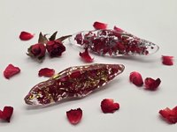 Real Flower Hair Clips