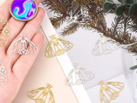 Moth Clip-on Earrings