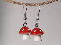 Mushroom Earrings