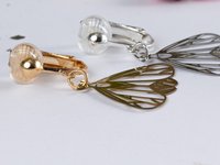 Moth Clip-on Earrings