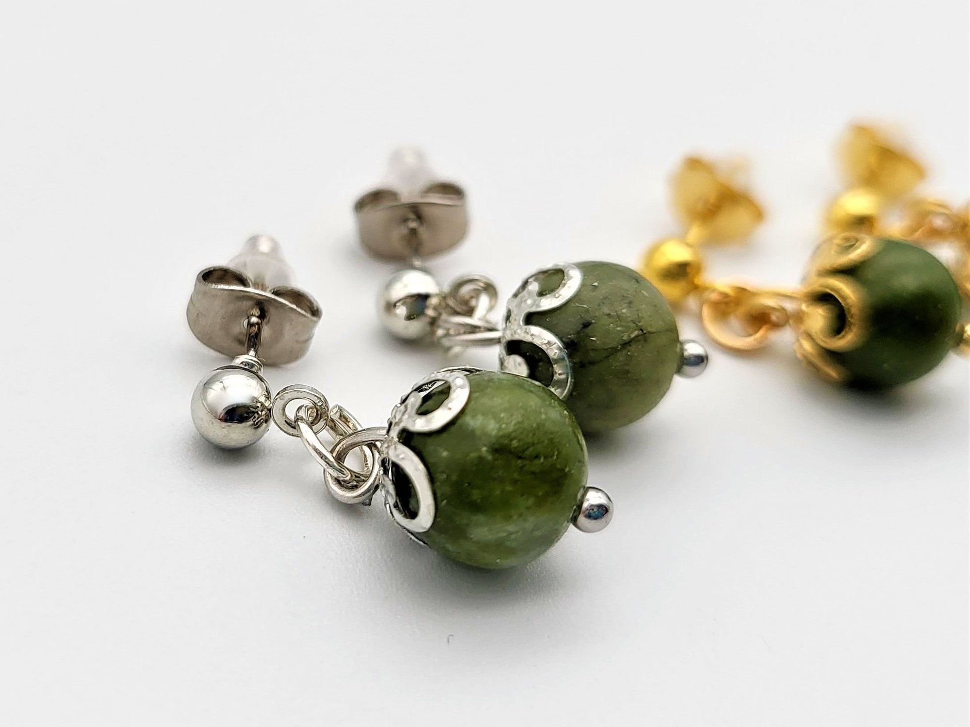 Taiwan Jade Earrings