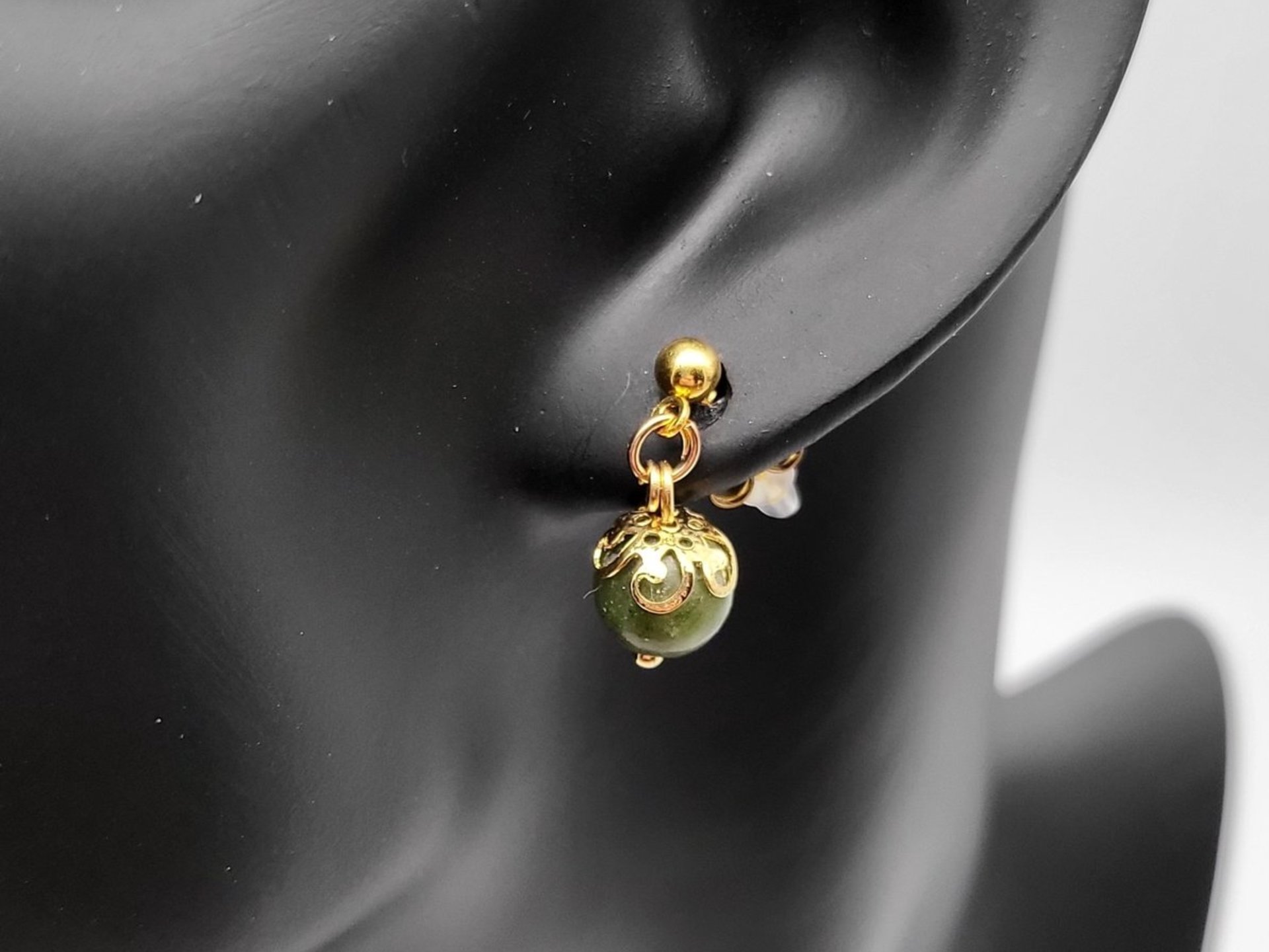Taiwan Jade Earrings
