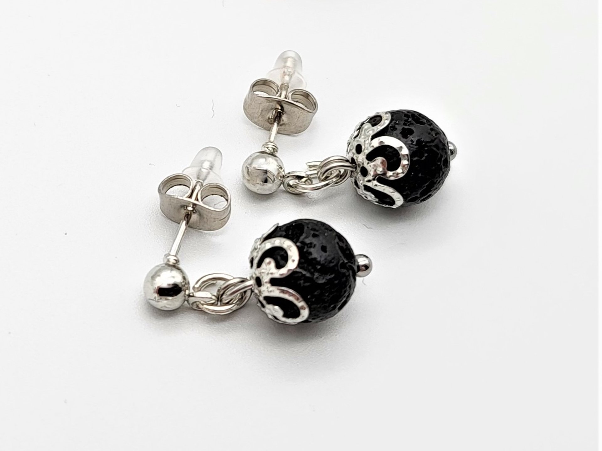 Lava Stone Earrings