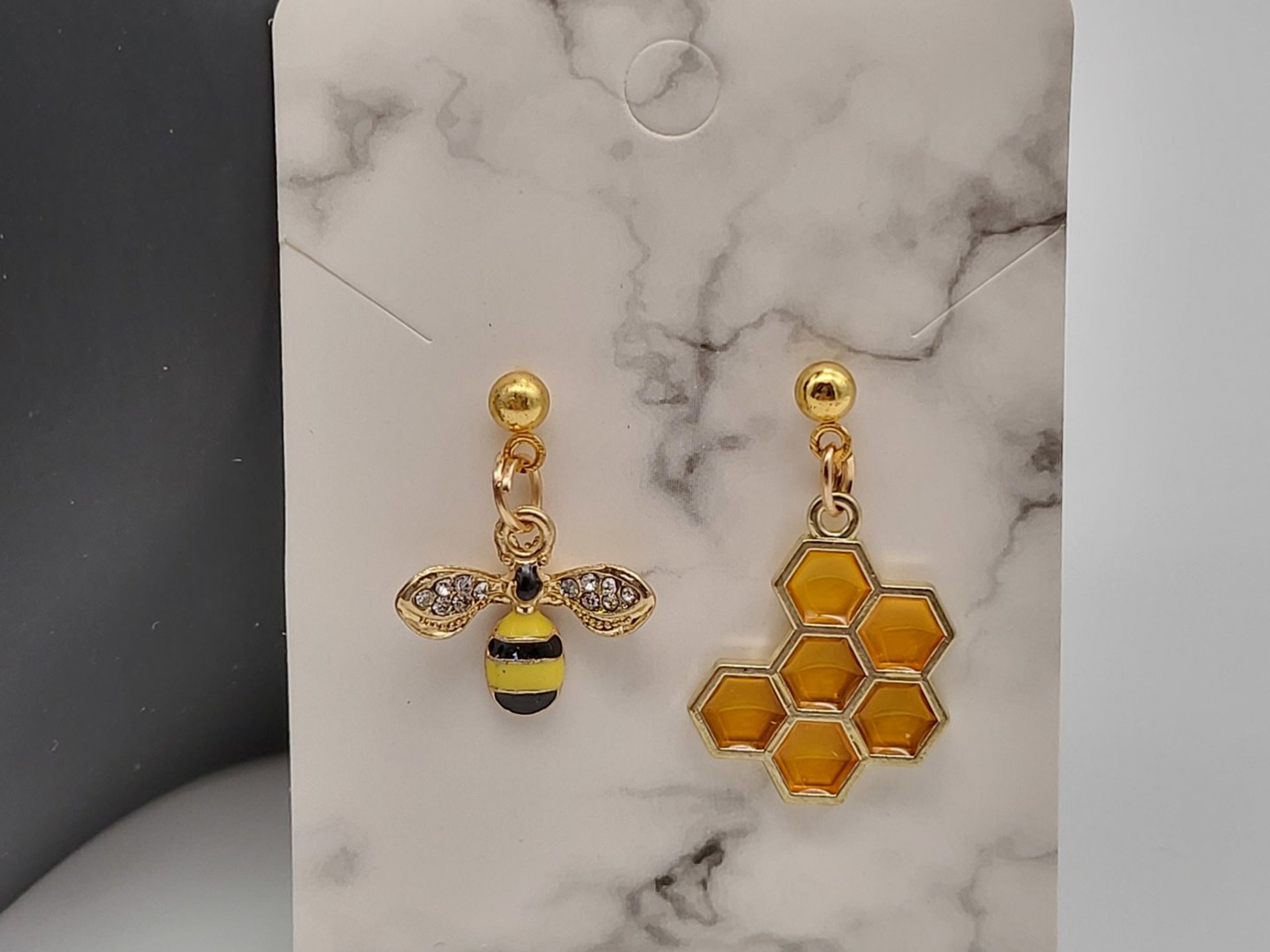 Honey Bee Earrings