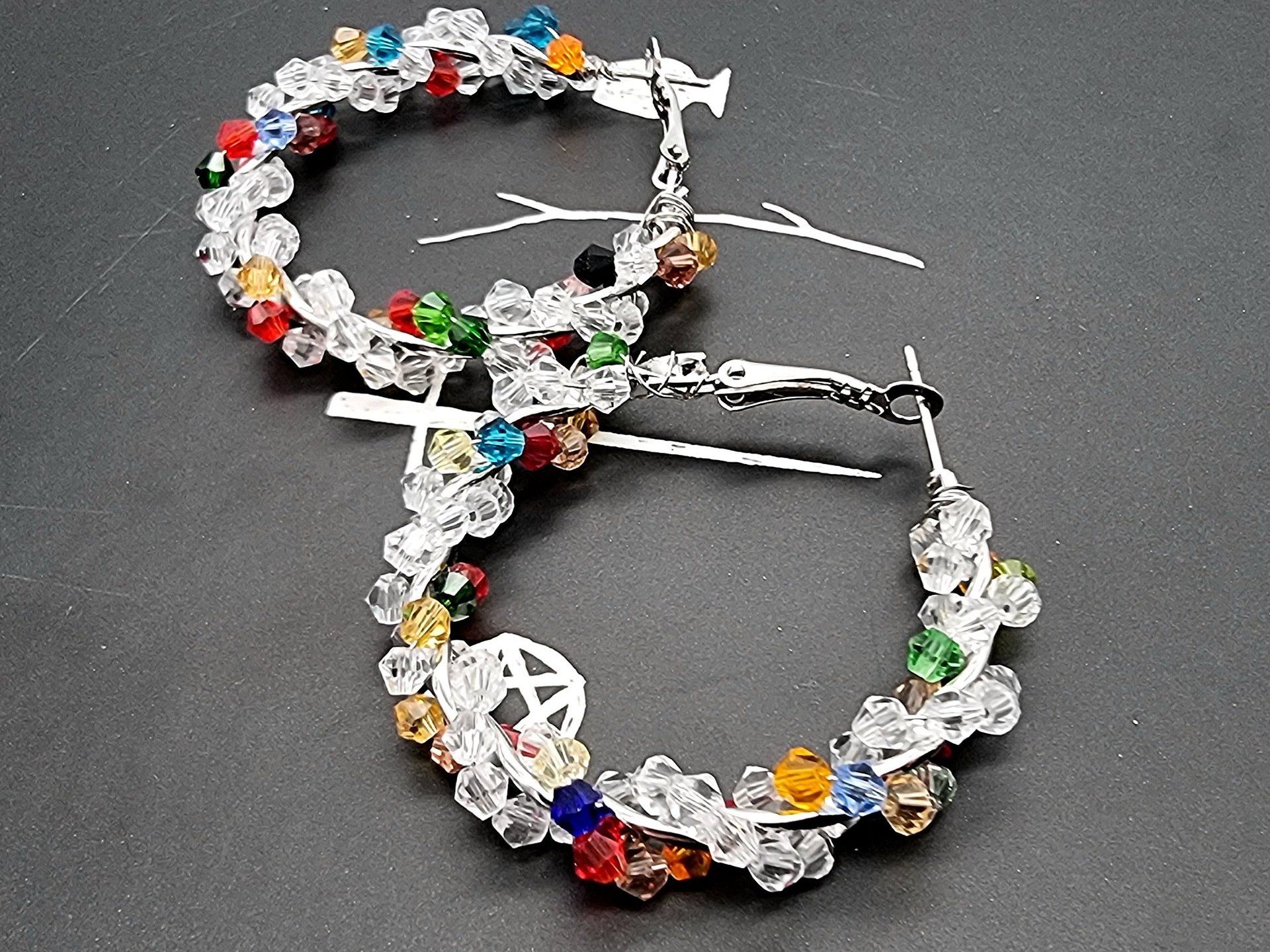 Twisted Spring Beads Creolen