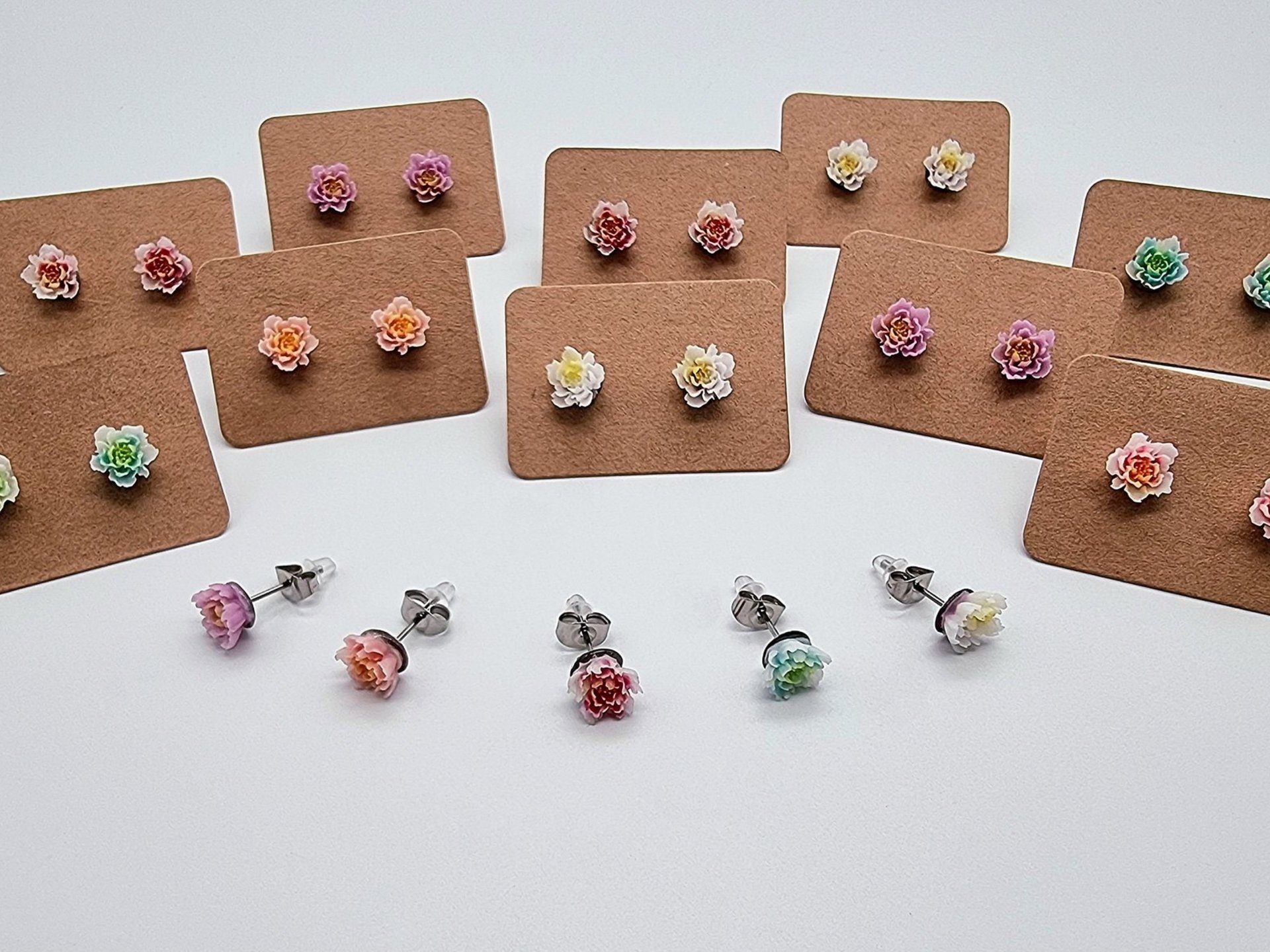 Peony Earrings