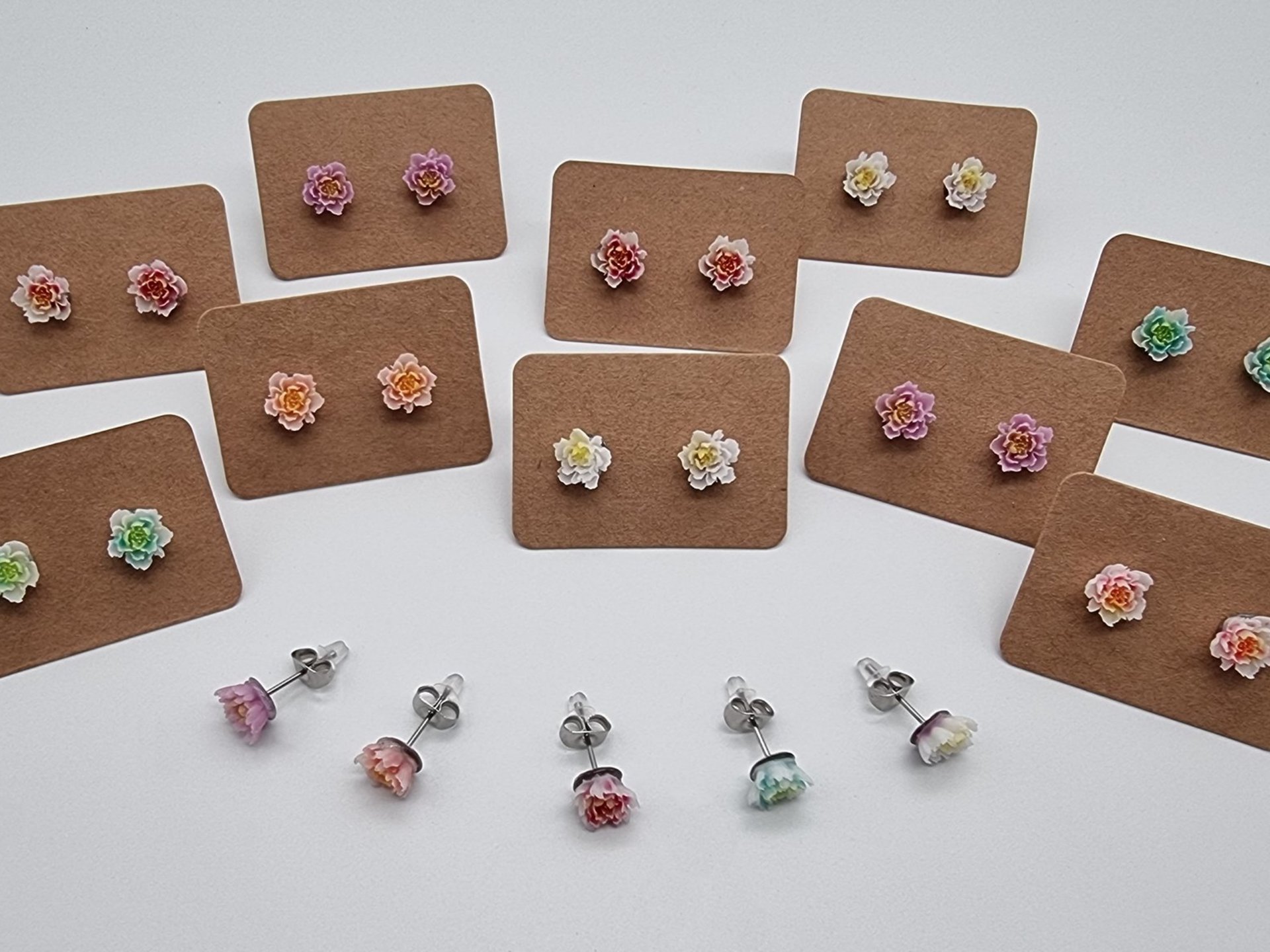 Peony Earrings