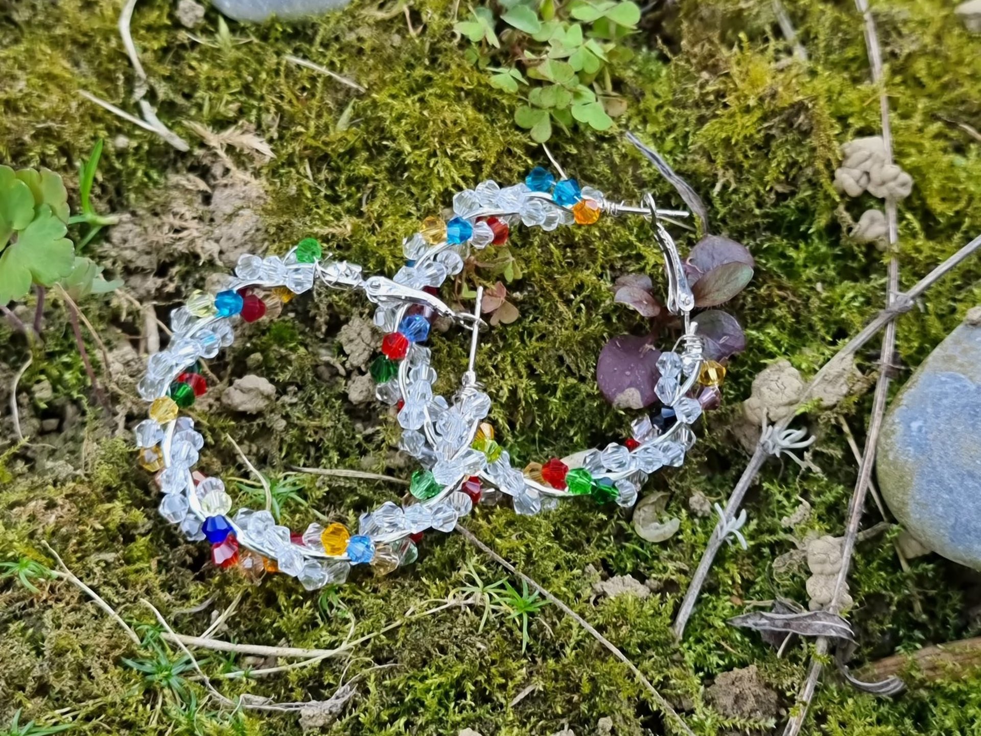 Twisted Spring Beads Creolen