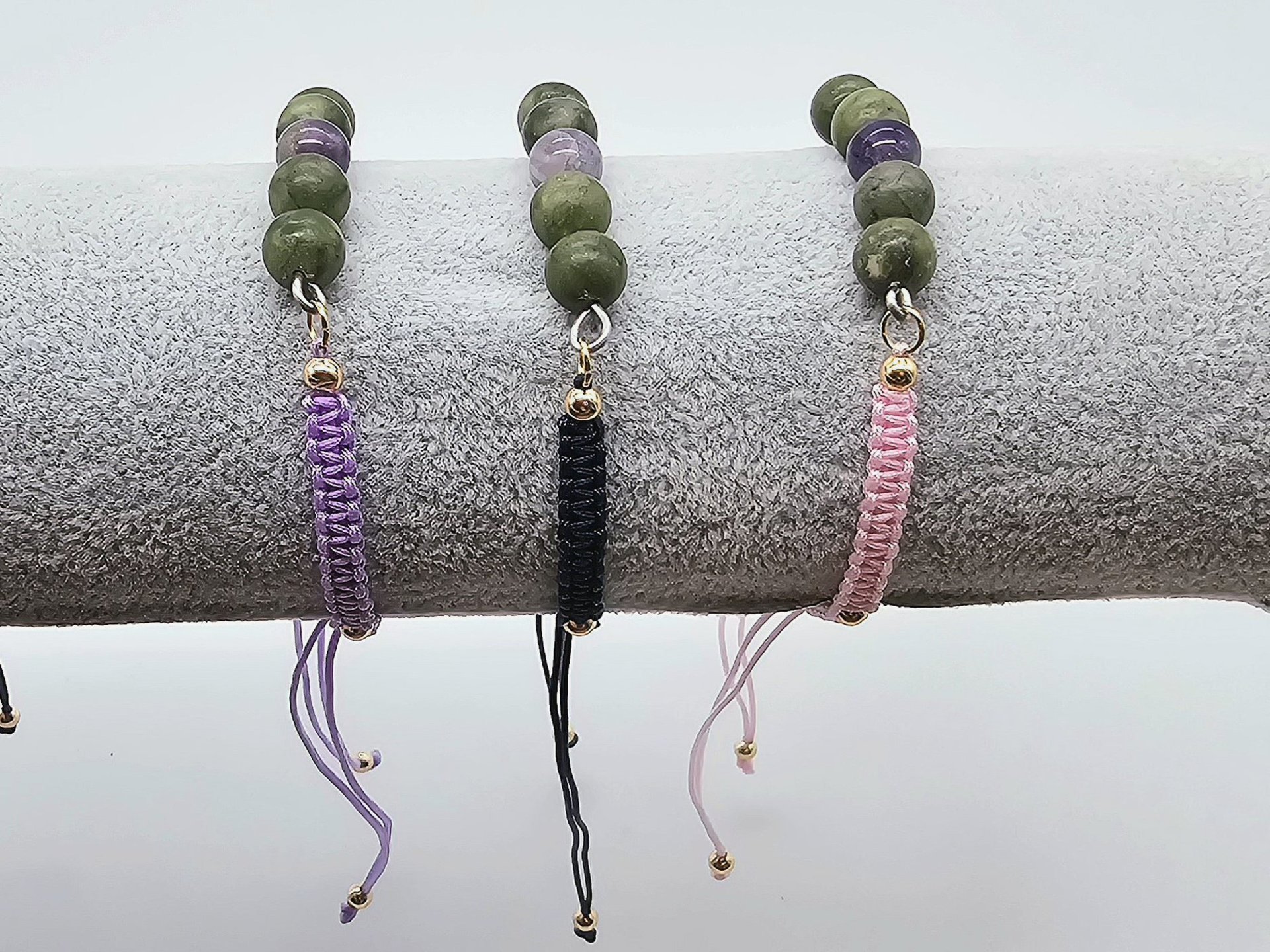 Jade Amathyst Bracelets