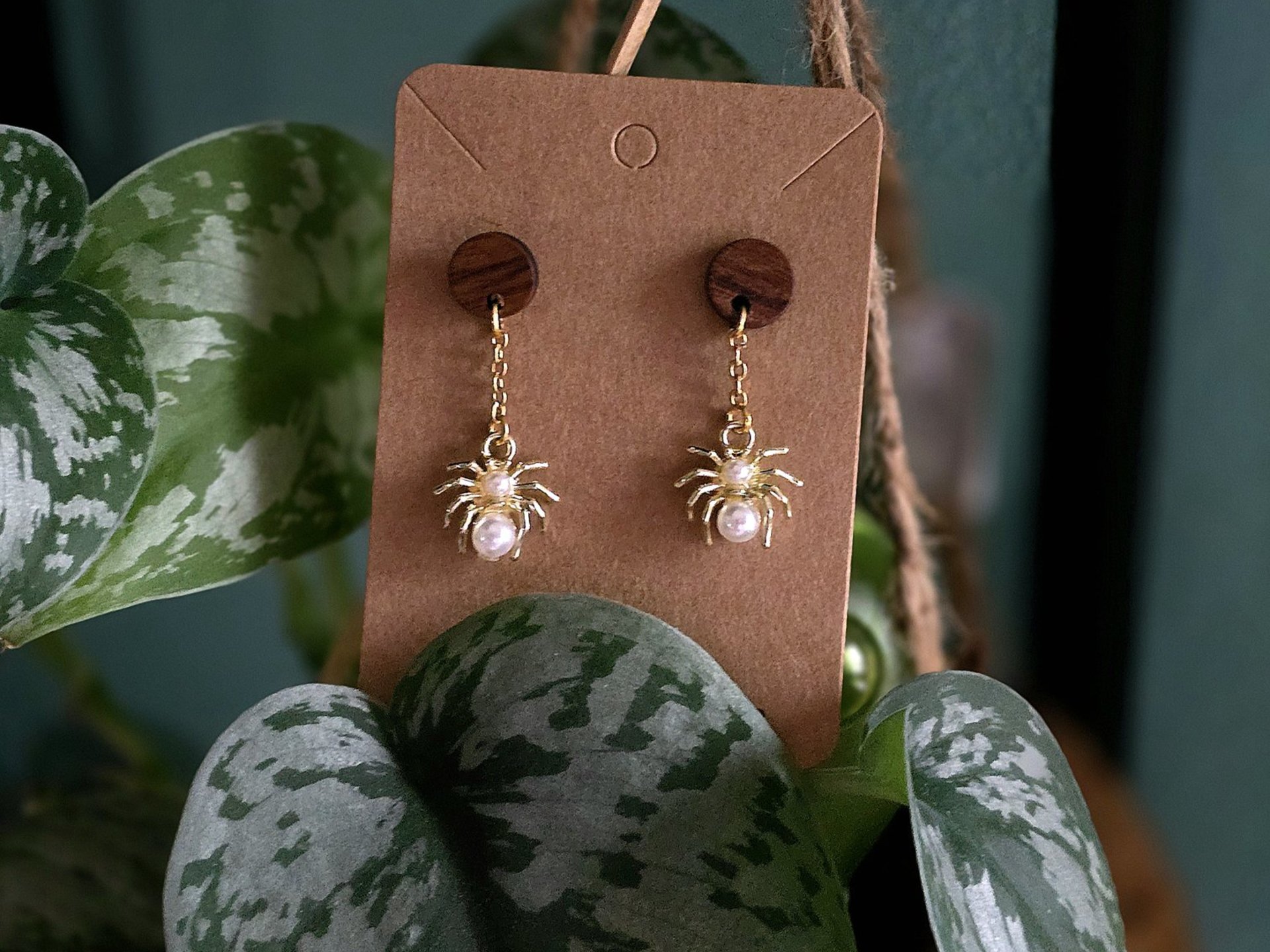 itsy-bitsy Spider Earrings