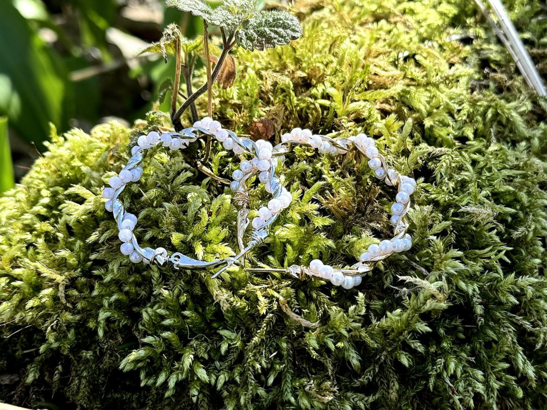Twisted Beads Creolen
