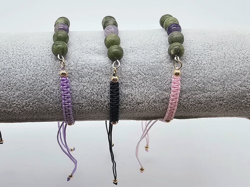 Jade Amathyst Bracelets