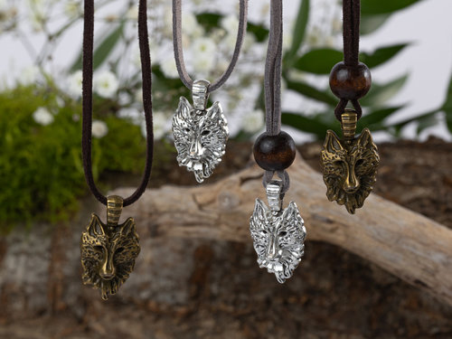 Wolf Necklaces 