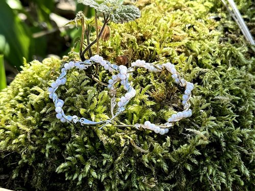 Twisted Beads Creolen